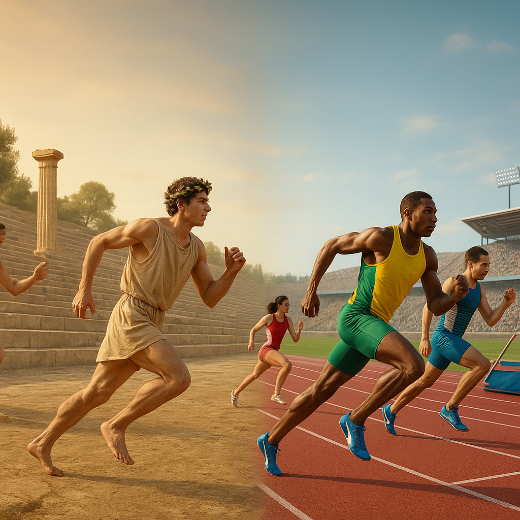 ¿Diferencias entre Juegos Olímpicos antiguos y modernos?