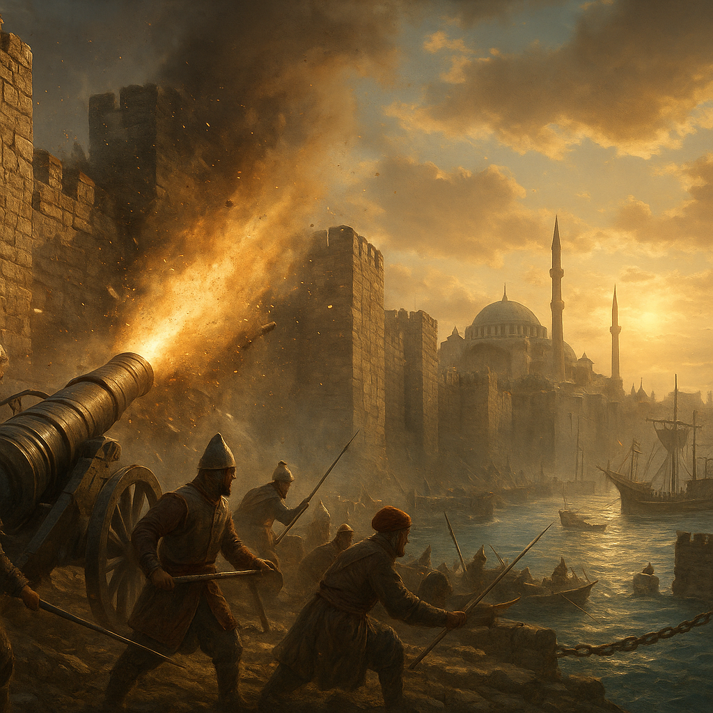 1453년 이스탄불 함락은 어떻게 일어났나?