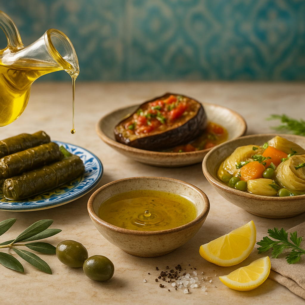 Olive Oil Dishes in Turkish Cuisine: Features & Varieties