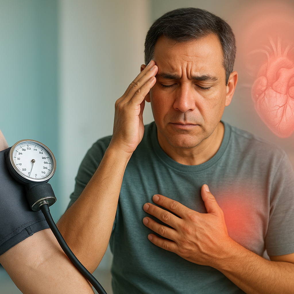 ¿Qué es la hipertensión? Causas y síntomas