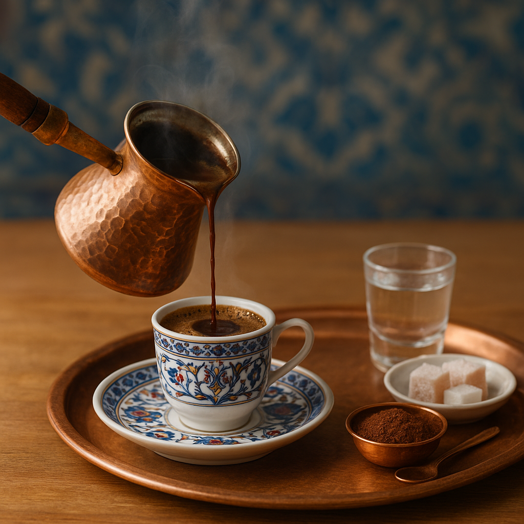 What is the Traditional Turkish Coffee Brewing Ritual?