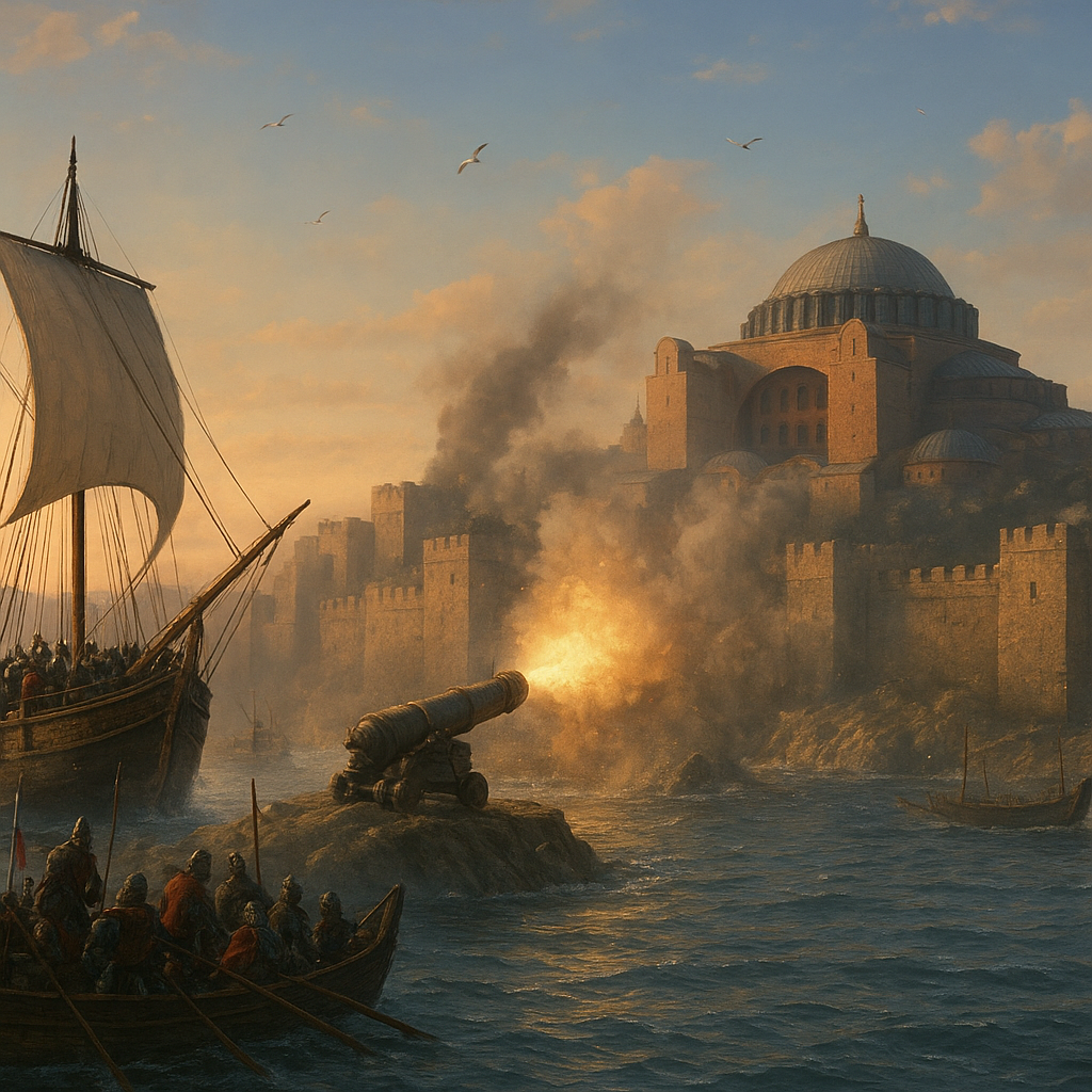 Wie geschah die Eroberung Istanbuls 1453?